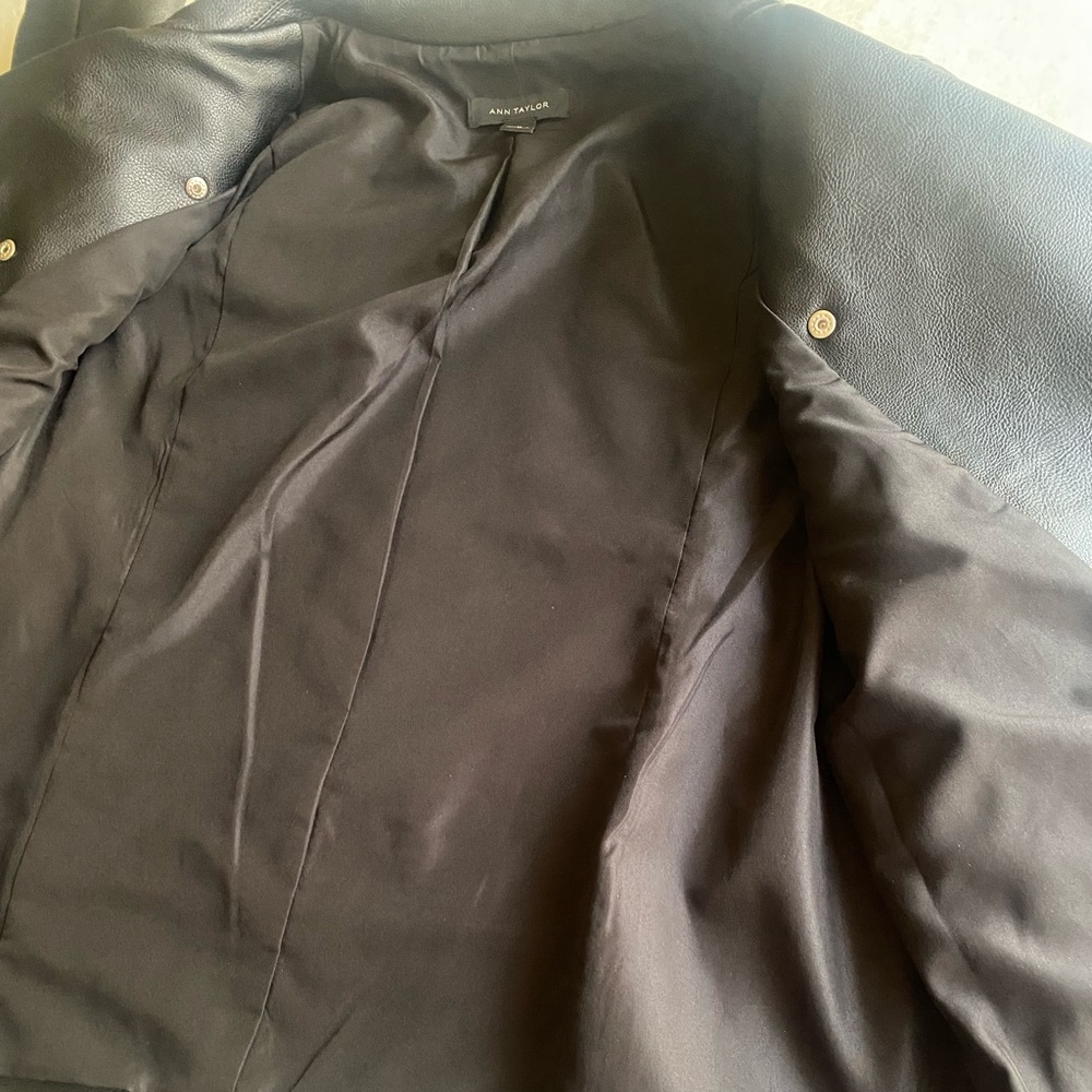 🩶 Ann Taylor Moto Jacket - Picture 4 of 17